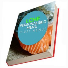LCHF Personalised Menu 7 Days